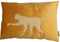 SVJ Apen Kussens - 40x60 cm - Fluweel - Geel - Set van 2
