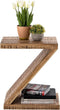 SVJ Bijzettafel - 31x42x50 cm - Mango Hout - Bruin