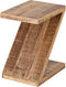 SVJ Bijzettafel - 31x42x50 cm - Mango Hout - Bruin
