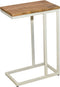 SVJ Bijzettafel Rechthoekig - 25 x 25 x 61 cm - Metaal - Wit