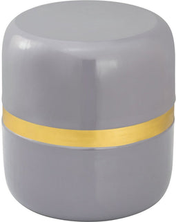 SVJ Bijzettafel Rond - 34 x 34 x 36 cm - Metaal - Grijs