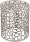 SVJ Bijzettafel Rond - 40 x 40 x 46 cm - Aluminium - Zilver