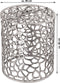 SVJ Bijzettafel Rond - 40 x 40 x 46 cm - Aluminium - Zilver