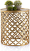 SVJ Bijzettafel Rond - 41 x 41 x 48 cm - Aluminium - Goud