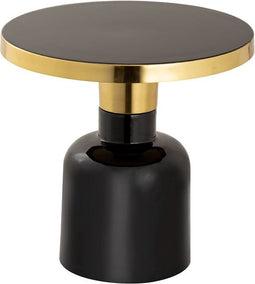 SVJ Bijzettafel Rond - 45 x 45 x 45 cm - Metaal - Zwart