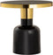 SVJ Bijzettafel Rond - 45 x 45 x 45 cm - Metaal - Zwart
