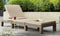 SVJ Bijzettafel Rond - 47 x 47 x 51 cm - Metaal - Beige