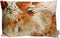 SVJ Bladeren Kussen - 40x60 cm - Fluweel - Beige - Set van 2