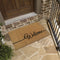 SVJ Deurmat ''Welcome'' Rechthoekig - 40x60 cm - Bruin - Set van 10
