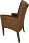 SVJ Eetkamerstoel Vierkant - 64 x 59 x 91 cm - Rotan - Bruin