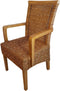 SVJ Eetkamerstoelen - 47x54x97 cm - Rotan - Bruin - Set van 2