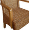 SVJ Eetkamerstoelen - 47x54x97 cm - Rotan - Bruin - Set van 2