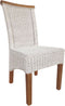 SVJ Eetkamerstoelen - 54x47x97 cm - Rotan - Wit - Set van 4