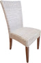 SVJ Eetkamerstoelen - 60x48x98 cm - Rotan - Wit - Set van 4