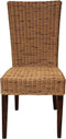 SVJ Eetkamerstoelen - 64x48x98 cm - Rotan - Lichtbruin - Set van 6