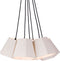 SVJ Hanglamp 6-hoek - 60 x 50 x 16 cm - Katoen - Creme - Set van 6