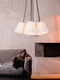 SVJ Hanglamp 6-hoek - 60 x 50 x 16 cm - Katoen - Creme - Set van 6