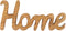 SVJ 'Home'' Decoratief - 3x28x12 cm - Mango Hout - Naturel