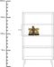 SVJ Home Decorations Dollarteken Boekenstandaard - 24x9x21 cm - Goud