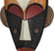 SVJ Home Decorations Masker Beeld - 15 x 9 x 48 cm - Polyresin - Bruin