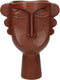 SVJ Home Decorations Masker Bloempot - 17x12x21 cm - Aardewerk - Terra