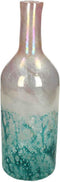 SVJ Home Decorations Vaas Glas Turquoise - H36 x Ø 12 cm - Bloemenvaas