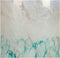 SVJ Home Decorations Vaas Glas Turquoise - H36 x Ø 12 cm - Bloemenvaas
