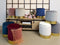 SVJ Kruk Rond - 31 x 31 x 38 cm - Polyester - Antraciet