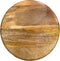 SVJ Kruk Rond - 34 x 34 x 75 cm - Metaal - Wit