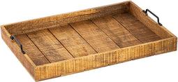 SVJ Plateau Rechthoekig - 39 x 57 x 8 cm - Hout - Bruin