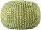 SVJ Poef - 45x45x30 cm - Katoen - Lichtgroen