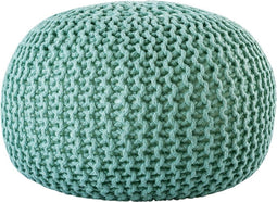 SVJ Poef - 45x45x30 cm - Kunststof - Mint