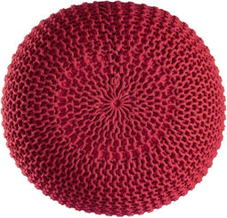 SVJ Poef - 45x45x30 cm - Kunststof - Roze