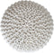 SVJ Poef Rond - 45 x 45 x 30 cm - Katoen - Wit