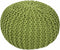 SVJ Poef Rond - 55 x 55 x 37 cm - Katoen - Lichtgroen