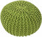 SVJ Poef Rond - 55 x 55 x 37 cm - Katoen - Lichtgroen