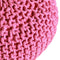 SVJ Poef Rond - 55 x 55 x 37 cm - Katoen - Roze
