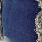 SVJ Poef Vierkant - 40 x 40 x 40 cm - Katoen - Blauw