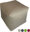SVJ Poef Vierkant - 45 x 45 x 45 cm - Nylon - Taupe