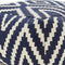 SVJ Poef Vierkant - 55 x 55 x 37 cm - Katoen - Blauw