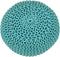 SVJ Poefs Rond - 55 x 55 x 37 cm - Katoen - Mint - Set van 2