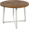 SVJ Salontafel - 60x60x45 cm - Mangohout - Wit