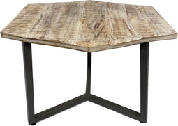 SVJ Salontafel Rechthoekig - 47 x 56 x 40 cm - Metaal - Bruin