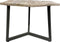 SVJ Salontafel Rechthoekig - 47 x 56 x 40 cm - Metaal - Bruin
