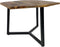 SVJ Salontafel Rechthoekig - 48 x 56 x 40 cm - Metaal - Bruin