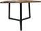 SVJ Salontafel Rechthoekig - 48 x 56 x 40 cm - Metaal - Bruin