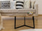 SVJ Salontafel Rechthoekig - 48 x 56 x 40 cm - Metaal - Bruin