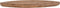SVJ Schaal - 14x40x3 cm - Hout - Naturel