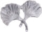 SVJ Schaal - 22x26x4 cm - Aluminium - Zilver - Set van 2