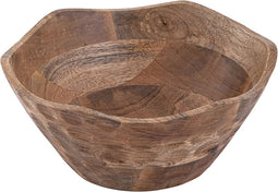 SVJ Schaal - 25x25x10 cm - Hout - Naturel